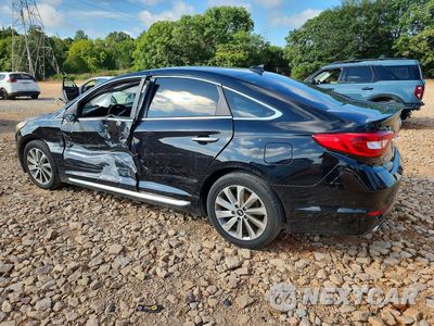 Drugie zdjęcie samochodu z przodu: 2017 HYUNDAI SONATA SPORT VIN:5NPE34AF2HH508444 - miniatura