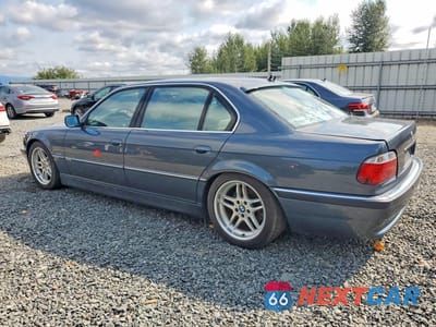 Drugie zdjęcie samochodu z przodu: 1999 BMW 750 IL VIN:WBAGJ0333XDD73375 - miniatura