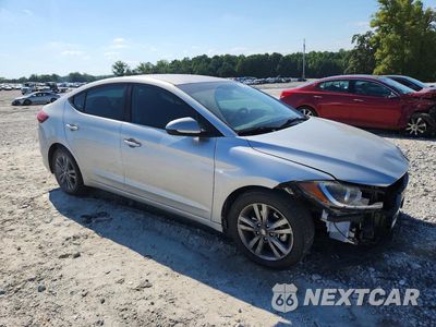 Czwarte zdjęcie samochodu z boku: 2018 HYUNDAI ELANTRA SEL VIN:5NPD84LFXJH391390 - miniatura