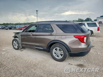 Drugie zdjęcie samochodu z przodu: 2021 FORD EXPLORER XLT VIN:1FMSK7DH4MGA30297 - miniatura