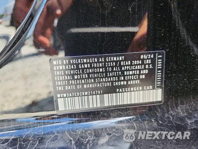 Zdjęcie 12 z 12 samochodu: 2024 VOLKSWAGEN GTI SE VIN:WVW3A7CD2RW214791 - miniatura