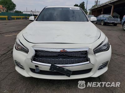 Piąte zdjęcie samochodu w środku: 2014 INFINITI Q50 PREMIUM VIN:JN1BV7AR7EM701749 - miniatura