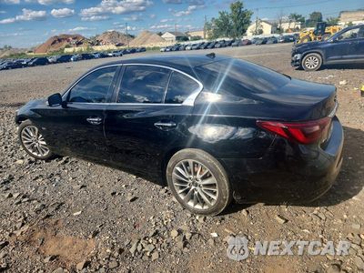 Drugie zdjęcie samochodu z przodu: 2018 INFINITI Q50 3.0T LUXE VIN:JN1EV7AR2JM444751 - miniatura
