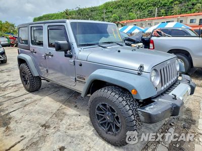 Czwarte zdjęcie samochodu z boku: 2017 JEEP WRANGLER UNLIMITED SPORT VIN:1C4BJWDG2HL556255 - miniatura