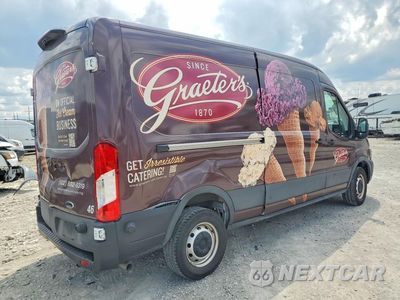 Trzecie zdjęcie samochodu z tyłu: 2023 FORD TRANSIT T-250 VIN:1FTBR1C82PKA96217 - miniatura