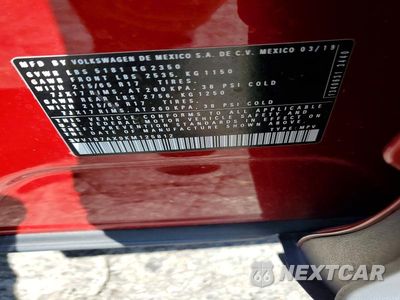 Zdjęcie 13 z 13 samochodu: 2019 VOLKSWAGEN TIGUAN S VIN:3VV1B7AX9KM125812 - miniatura