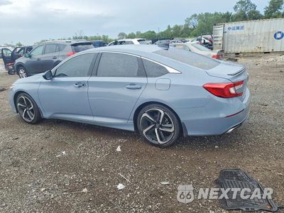 Drugie zdjęcie samochodu z przodu: 2022 HONDA ACCORD SPORT VIN:1HGCV2F39NA021685 - miniatura