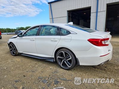 Drugie zdjęcie samochodu z przodu: 2020 HONDA ACCORD SPORT VIN:1HGCV1F37LA152265 - miniatura