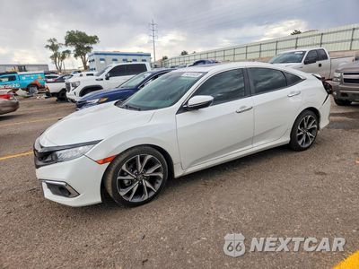 2019 HONDA CIVIC TOURING JHMFC1F99KX002335 - główne zdjęcie licytacji z USA - miniatura