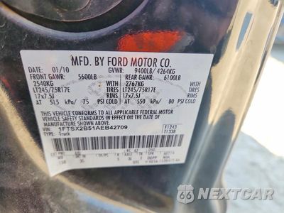 Zdjęcie 12 z 12 samochodu: 2010 FORD F250 SUPER DUTY VIN:1FTSX2B51AEB42709 - miniatura