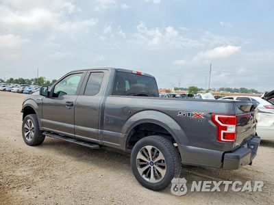 Drugie zdjęcie samochodu z przodu: 2019 FORD F150 SUPER CAB VIN:1FTFX1E53KKE80350 - miniatura