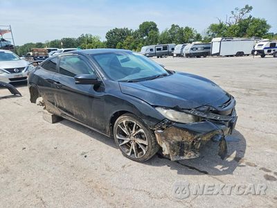 Czwarte zdjęcie samochodu z boku: 2018 HONDA CIVIC SI VIN:2HGFC3A51JH756027 - miniatura