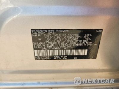 Zdjęcie 12 z 12 samochodu: 2008 TOYOTA RAV4 SPORT VIN:JTMBD32V186088556 - miniatura