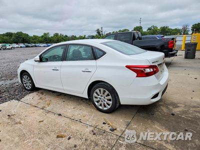 Drugie zdjęcie samochodu z przodu: 2016 NISSAN SENTRA S VIN:3N1AB7AP7GY217020 - miniatura
