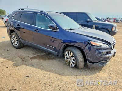 Czwarte zdjęcie samochodu z boku: 2016 JEEP CHEROKEE LIMITED VIN:1C4PJMDS9GW251959 - miniatura