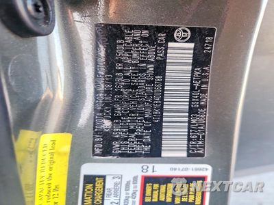 Zdjęcie 13 z 13 samochodu: 2013 TOYOTA AVALON LIMITED VIN:4T1BK1EB4DU066788 - miniatura