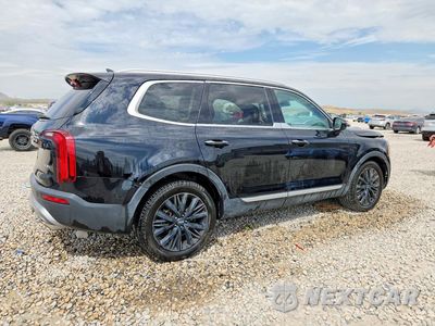 Trzecie zdjęcie samochodu z tyłu: 2020 KIA TELLURIDE SX VIN:5XYP5DHC9LG068785 - miniatura