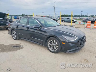 Czwarte zdjęcie samochodu z boku: 2023 HYUNDAI SONATA SEL VIN:KMHL64JA1PA301449 - miniatura