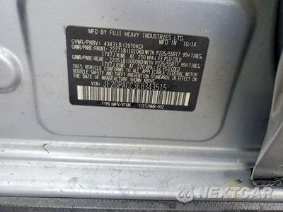 Zdjęcie 12 z 12 samochodu: 2014 SUBARU XV CROSSTREK 2.0 PREMIUM VIN:JF2GPACC3E8343515 - miniatura