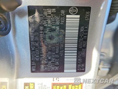 Zdjęcie 12 z 12 samochodu: 2020 TOYOTA CAMRY LE VIN:4T1L11AK0LU994058 - miniatura
