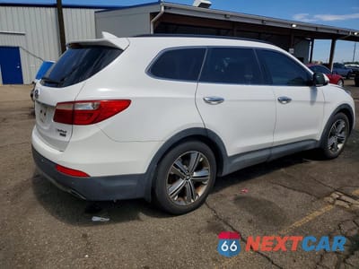Trzecie zdjęcie samochodu z tyłu: 2015 HYUNDAI SANTA FE LIMITED VIN:KM8SR4HF3FU095861 - miniatura