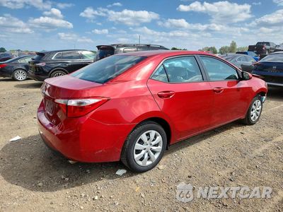 Trzecie zdjęcie samochodu z tyłu: 2016 TOYOTA COROLLA LE VIN:5YFBURHE6GP498545 - miniatura