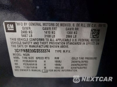 Zdjęcie 13 z 13 samochodu: 2016 CADILLAC SRX LUXURY COLLECTION VIN:3GYFNBE39GS533374 - miniatura