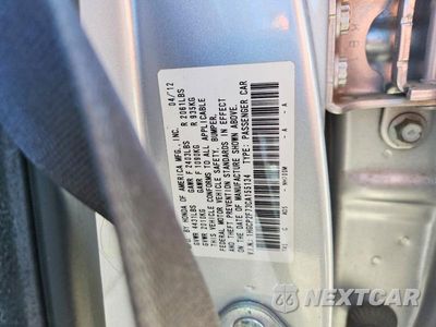 Zdjęcie 13 z 13 samochodu: 2012 HONDA ACCORD EX VIN:1HGCP2F73CA155134 - miniatura