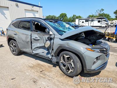 Czwarte zdjęcie samochodu z boku: 2024 HYUNDAI TUCSON LIMITED VIN:5NMJE3DE5RH327195 - miniatura