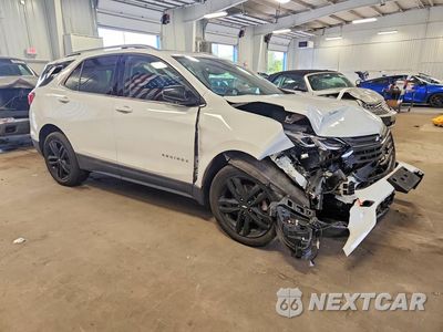 Czwarte zdjęcie samochodu z boku: 2020 CHEVROLET EQUINOX LT VIN:3GNAXVEX2LS725283 - miniatura
