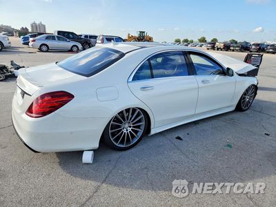 Trzecie zdjęcie samochodu z tyłu: 2017 MERCEDES-BENZ S 550 VIN:WDDUG8CB4HA306249 - miniatura