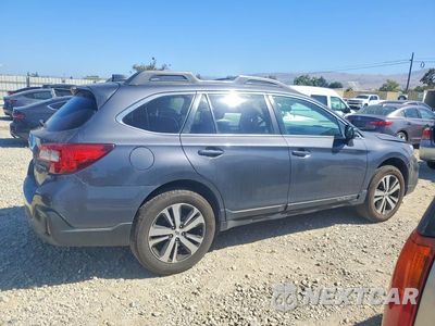 Trzecie zdjęcie samochodu z tyłu: 2019 SUBARU OUTBACK 2.5I LIMITED VIN:4S4BSANC7K3251090 - miniatura