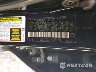 Zdjęcie 12 z 12 samochodu: 2023 TOYOTA CAMRY LE VIN:4T1C11AK1PU741787 - miniatura