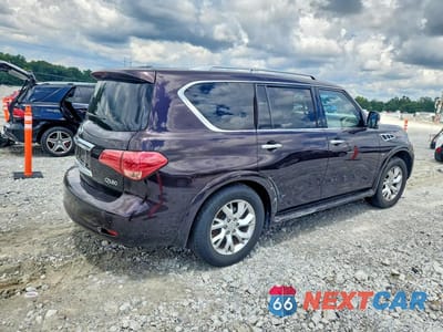 Trzecie zdjęcie samochodu z tyłu: 2014 INFINITI QX80 BASE VIN:JN8AZ2NF4E9554121 - miniatura