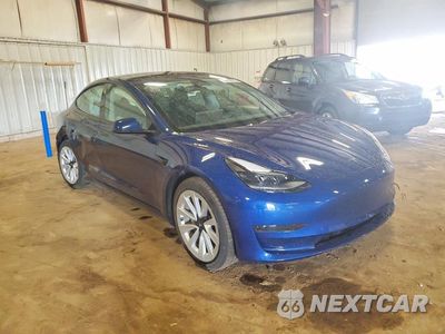 Czwarte zdjęcie samochodu z boku: 2023 TESLA MODEL 3 VIN:5YJ3E1EA4PF581391 - miniatura