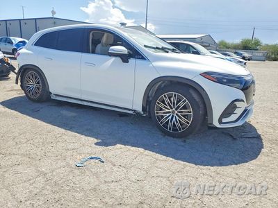 Czwarte zdjęcie samochodu z boku: 2025 MERCEDES-BENZ EQS SUV 450+ VIN:4JGDM2DB0SA039595 - miniatura