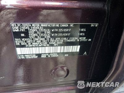 Zdjęcie 13 z 13 samochodu: 2018 TOYOTA RAV4 XLE VIN:2T3RFREV2JW778618 - miniatura