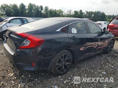 Trzecie zdjęcie samochodu z tyłu: 2019 HONDA CIVIC SPORT VIN:2HGFC2F82KH504768 - miniatura