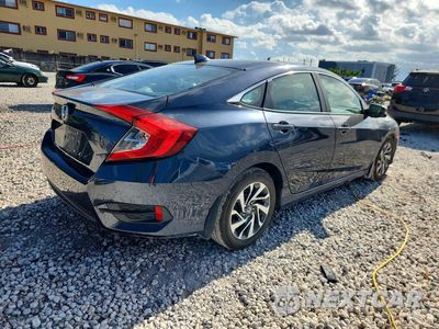 Trzecie zdjęcie samochodu z tyłu: 2017 HONDA CIVIC EX VIN:19XFC2F71HE030905 - miniatura