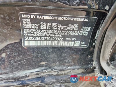 Zdjęcie 13 z 13 samochodu: 2026 BMW X5 XDRIVE40I VIN:5UX23EU07T9420022 - miniatura