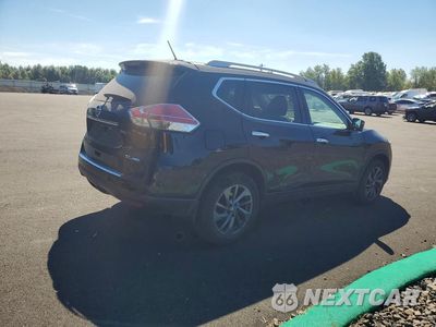 Trzecie zdjęcie samochodu z tyłu: 2016 NISSAN ROGUE SL VIN:5N1AT2MV6GC890490 - miniatura