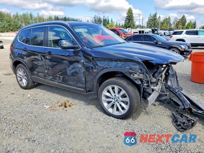 Czwarte zdjęcie samochodu z boku: 2014 BMW X3 XDRIVE28I VIN:5UXWX9C58E0D41169 - miniatura