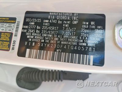 Zdjęcie 13 z 13 samochodu: 2026 KIA SPORTAGE LX VIN:5XYK23DF4TG405781 - miniatura