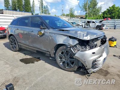 Czwarte zdjęcie samochodu z boku: 2019 LAND ROVER RANGE ROVER VELAR R-DYNAMIC SE VIN:SALYL2EX5KA220123 - miniatura