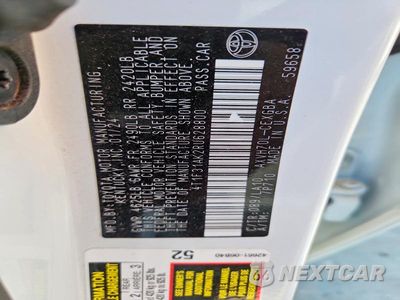 Zdjęcie 12 z 12 samochodu: 2024 TOYOTA CAMRY XLE VIN:4T1F31AK2RU628800 - miniatura