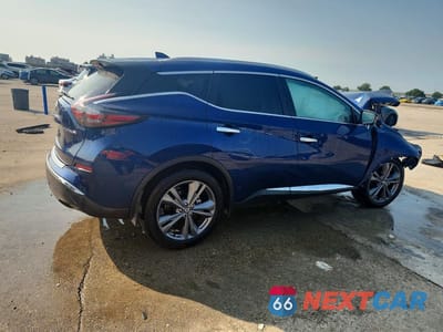 Trzecie zdjęcie samochodu z tyłu: 2022 NISSAN MURANO PLATINUM VIN:5N1AZ2DJ6NC120184 - miniatura