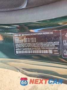 Zdjęcie 12 z 12 samochodu: 2021 BMW M440XI VIN:WBA13AR09MCH19725 - miniatura