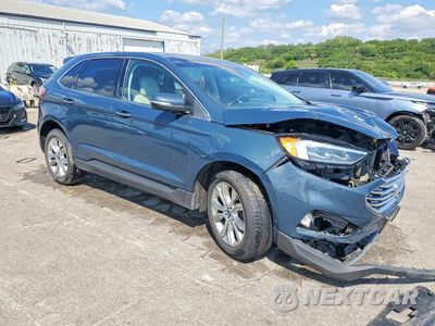 Czwarte zdjęcie samochodu z boku: 2019 FORD EDGE TITANIUM VIN:2FMPK4K98KBB31525 - miniatura