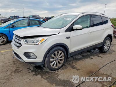 2017 FORD ESCAPE TITANIUM 1FMCU0JD9HUD74660 - główne zdjęcie licytacji z USA - miniatura