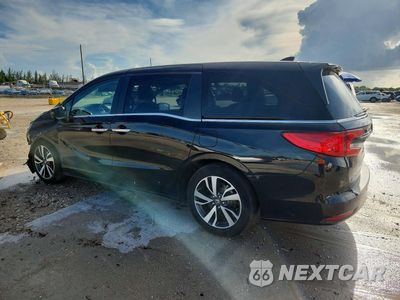 Drugie zdjęcie samochodu z przodu: 2023 HONDA ODYSSEY TOURING VIN:5FNRL6H81PB046329 - miniatura